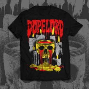SKULLS AND CANDLES T-SHIRT
